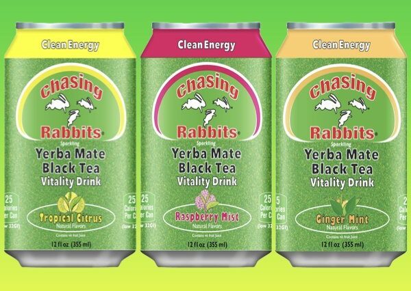 Chasing Rabbits® Vitality Tea delivers low glycemic, slow card naturally sweetened stable blood sugar energy with the unique naturally occurring caffeine and antioxidant benefits of both black tea and yerba mate.