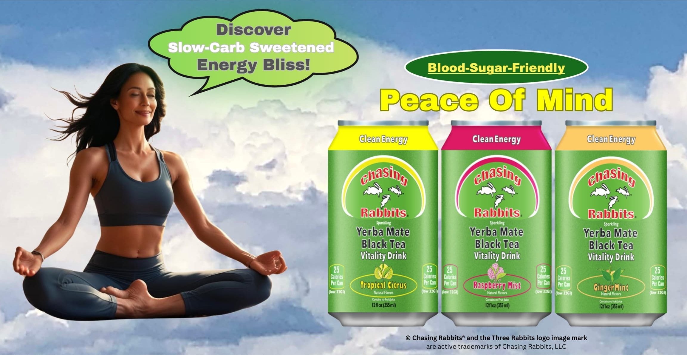 Chasing Rabbits® Vitality Tea Energy Bliss Discover Chasing Rabbits® Vitality Tea